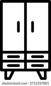 Vector Design Closet Icon Style