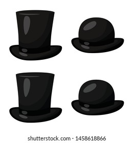 Vector design of clothing and cap logo. Collection of clothing and beret vector icon for stock.