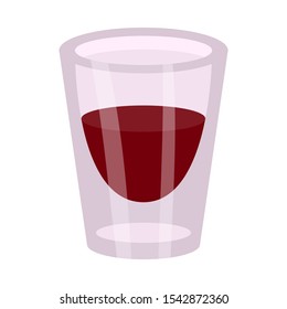 Vector design of coffee and glass icon. Graphic of coffee and drink vector icon for stock.