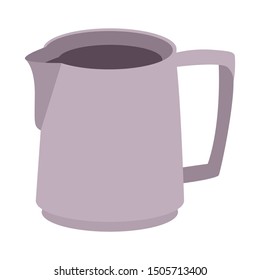 Vector design of coffee and mug logo. Graphic of coffee and hot vector icon for stock.