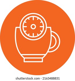 Vector Design Coffee Time Icon Style