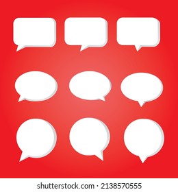 vector design collection of shapes or backgrounds for writing design text