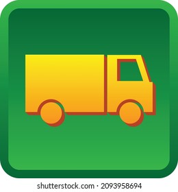 Vector Design color icon truck delivery for marketplace 