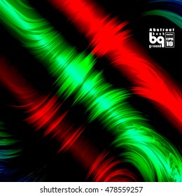 Vector design, colored abstract background, futuristic  illustration, glitch, infinity, rainbow