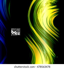 Vector design, colored abstract background, futuristic  illustration, glitch, infinity