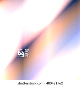 Vector design, colored abstract background, futuristic  illustration, glitch, infinity, rainbow