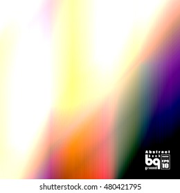 Vector design, colored abstract background, futuristic  illustration, glitch, infinity, rainbow