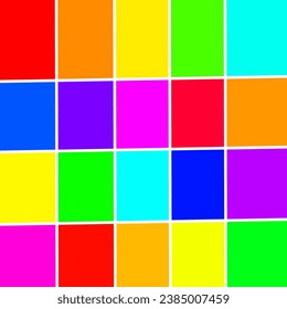 Vector design of colorful square background.