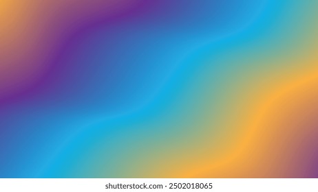 Diseño de Vector de un fondo abstracto ondulado colorido