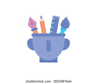 Diseño vectorial de iconos coloridos