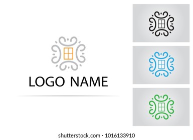 Vector design for company identity. logo name