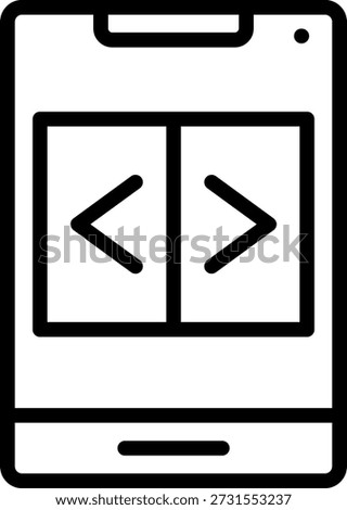 Vector Design Compare Icon Style