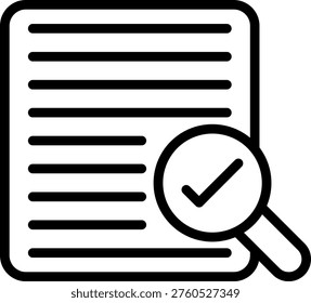 Vector Design Compliance Audit Icon Style