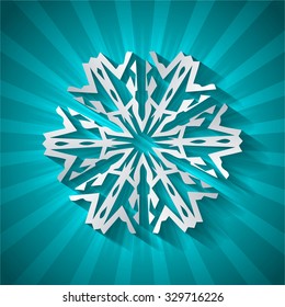 vector design component christmas cardboard snowflakes pattern laughing cut white holiday snow frost season abstraction background scene ceremonial fashionable sign christmas celebration chill cool gr