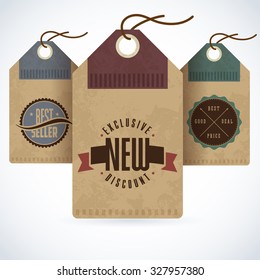 vector design component of trade reduce on vintage paper mark for store or boutique classic group unique season hang heap market mid marketing luxurious series excellent classical value hanging buying