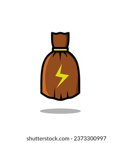 vector design with the concept of natural energy and energy saving