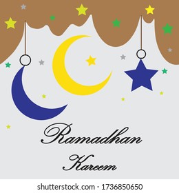 Vektordesign konzeptuell Islamisch-Ramadhan

