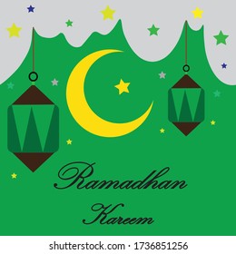 vector design conceptual Islamic Ramadhan design

