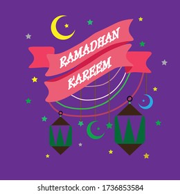 Vektordesign konzeptuell Islamisch-Ramadhan

