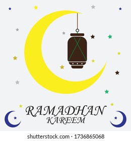 Vektordesign konzeptuell Islamisch-Ramadhan

