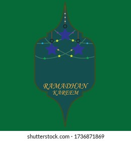 Vektordesign konzeptuell Islamisch-Ramadhan

