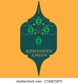 Vektordesign konzeptuell Islamisch-Ramadhan

