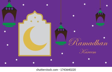 vector design conceptual Islamic Ramadhan design

