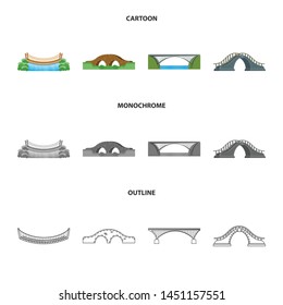 Vector design of connection and design icon. Collection of connection and side vector icon for stock.