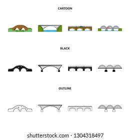 Vector design of connection and design icon. Set of connection and side stock vector illustration.