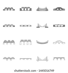 Vector design of connection and design logo. Collection of connection and side stock vector illustration.