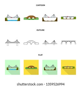 Vector design of connection and design logo. Set of connection and side vector icon for stock.