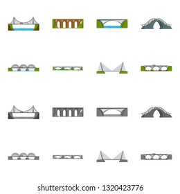 Vector design of connection and design symbol. Collection of connection and side vector icon for stock.