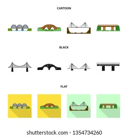 Vector design of connection and design symbol. Set of connection and side stock symbol for web.