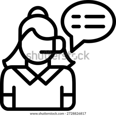 Vector Design Consultant Icon Style
