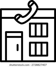 Diseño de Vector Contact Center Icon Style