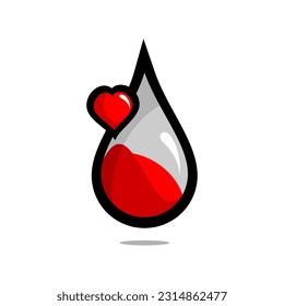 diseño vectorial de recipientes, bolsas de sangre, gotitas, vectores de donación de sangre
