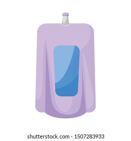 Vector design of container and soda sign. Graphic of container and carbonated stock symbol for web.
