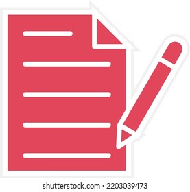 Estilo de icono de contenido de diseño de vectores