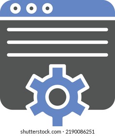 Vector Design Content Management Icon Style