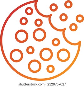 Vector Design Cookie Icon Style