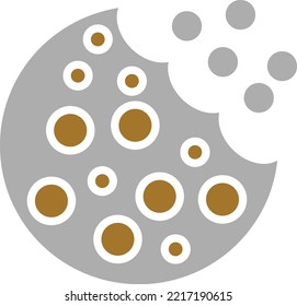 Vector Design Cookie Icon Style
