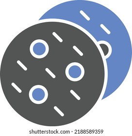 Estilo de iconos de cookies de diseño de vectores