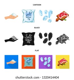 Vector design of cooking and sea icon. Collection of cooking and baking   stock symbol for web.
