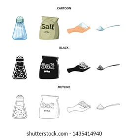 Vector design of cooking and sea icon. Set of cooking and baking vector icon for stock.