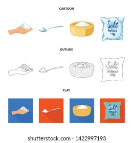 Vector design of cooking and sea symbol. Collection of cooking and baking   stock symbol for web.