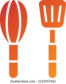 Vector Design Cooking Utensils Icon Style