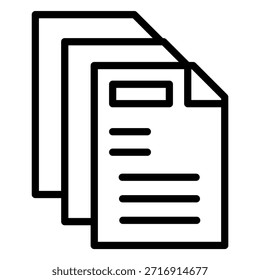Diseño de Vector Copia Icon Style