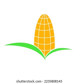 vector design of corn, corn icon, suitable for logo, web, application