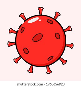 vector design, corona virus illustration