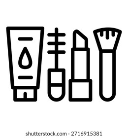 Vector Design Cosmetics Icon Style
